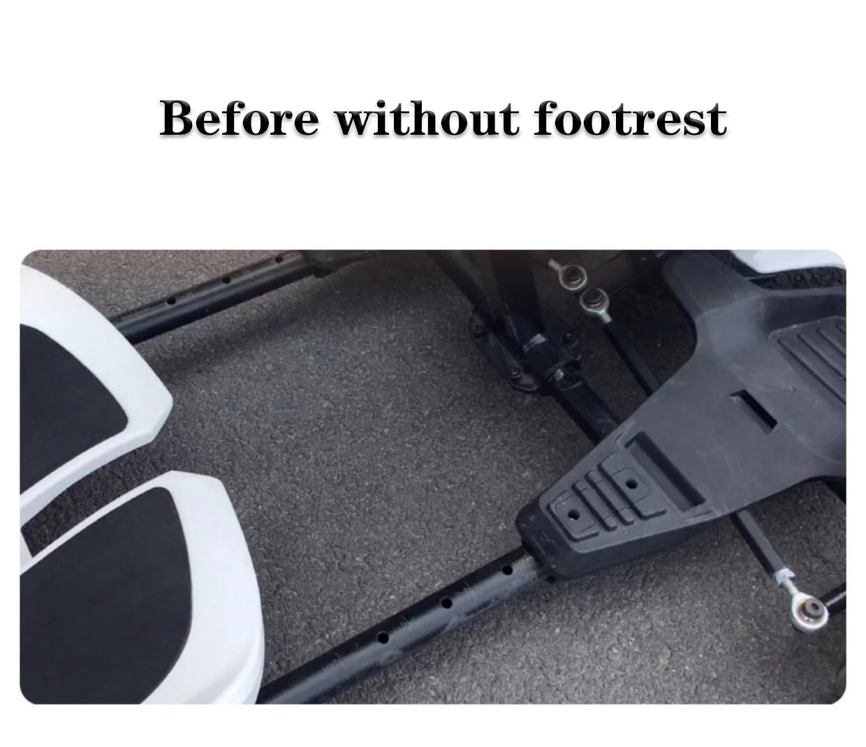 Safety Pedal Footrest Spare Part For Segway Ninebot Gokart KIT PRO Pro2 Accessory