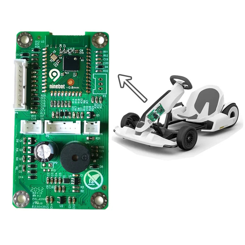 Original Front Cabinet Controller Board For Segway Ninebot Regular Go Kart Kit1