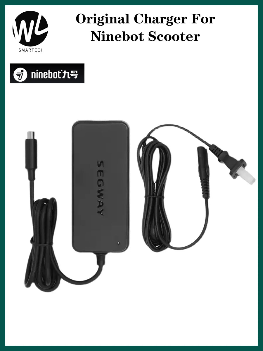 Original Charger for Segway Ninebot Scooter ES1 ES2 ES4 ES22 E25 M365 F20 F30 F40 T15 Electric Scooter Power Supply 42V 71W