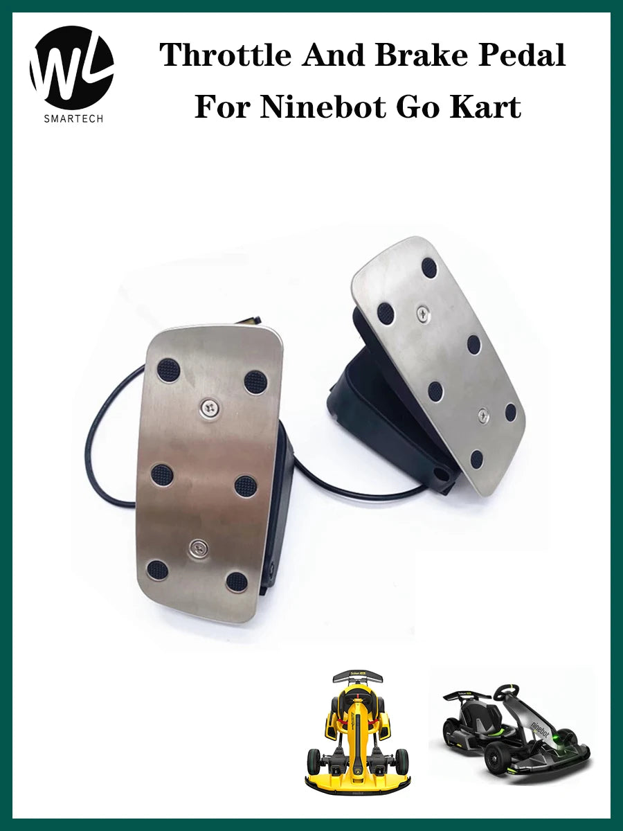 Original Throttle Brake Pedal Assembly For Segway Ninebot Go Kart Kit / PRO / Lamborghini