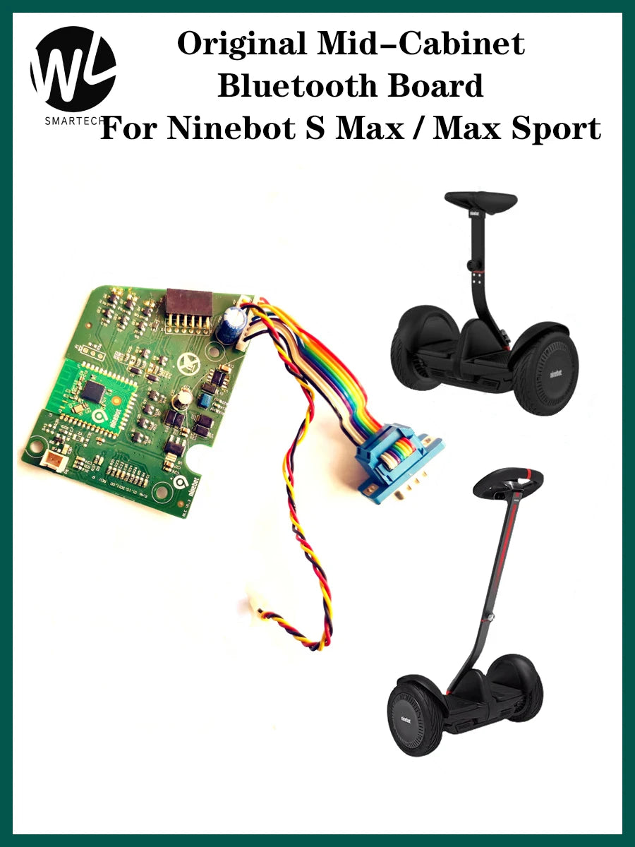 Original Middle Cabinet Bluetooth Board For Ninebot S Max Balance Scooter Max Sport