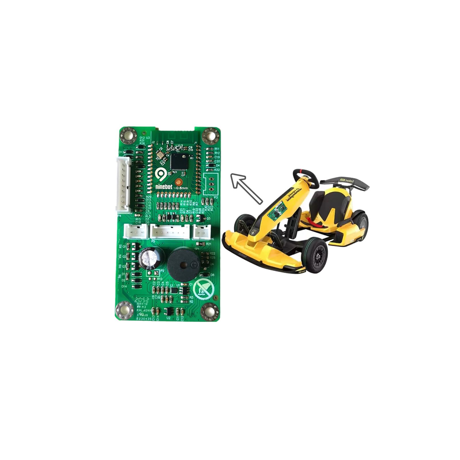 Original Front Cabinet Board For Segway Ninebot Go Kart Lamborghini