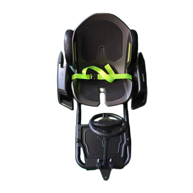 Rear Go Kart Trailer Pro Suitable For Ninebot Go Kart With Steering Wheel And Footrest Length Extendable