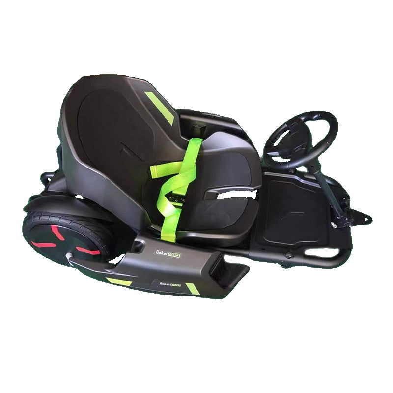 Rear Go Kart Trailer Pro Suitable For Ninebot Go Kart With Steering Wheel And Footrest Length Extendable