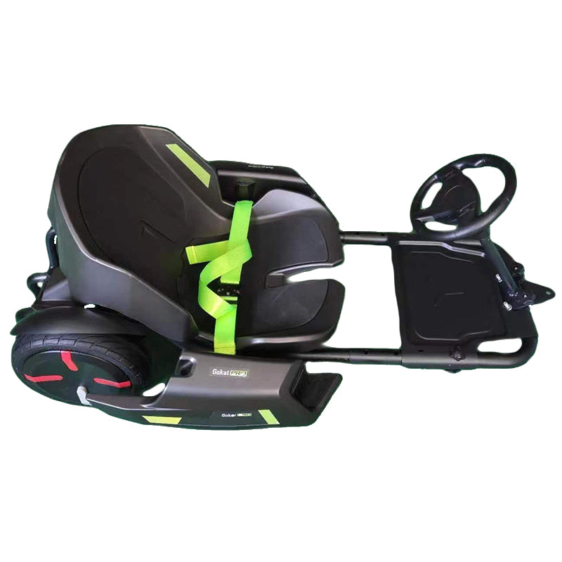 Rear Go Kart Trailer Pro Suitable For Ninebot Go Kart With Steering Wheel And Footrest Length Extendable